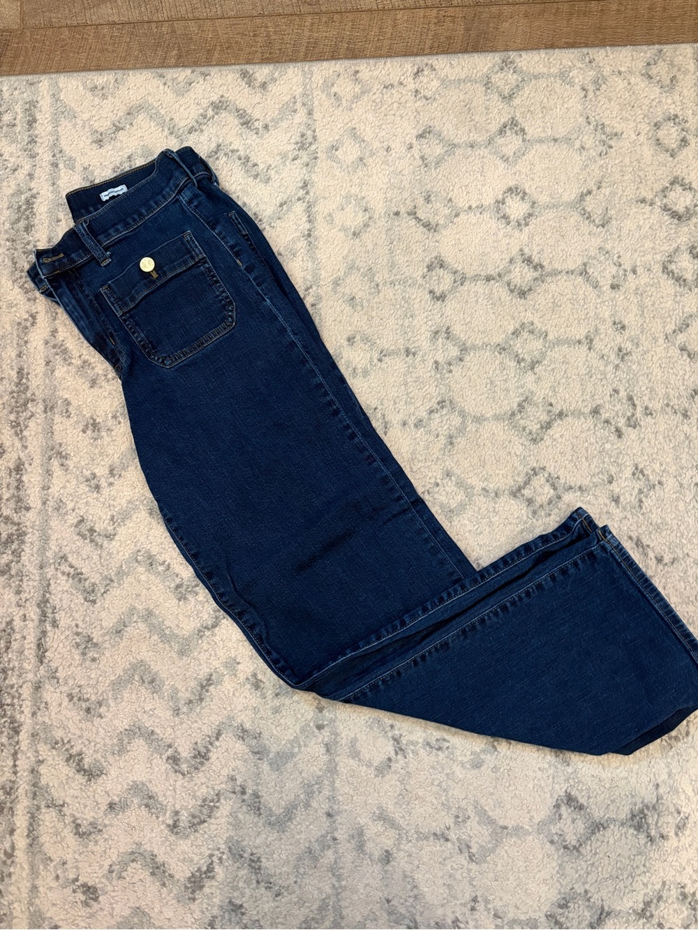 J Crew Dark Blue patch pocket Women's Jeans